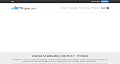 Desktop Screenshot of etfreplay.com
